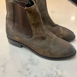 Thursday Boot Company Distressed Brown Heeled Boots